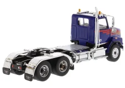 Western Star 4700 SB Tandem Day Cab Tractor Blue 1/50 Diecast Model Diecast Masters 71039