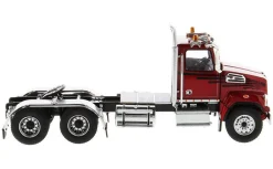 Western Star 4700 SF Tandem Day Cab Tractor Metallic Red 1/50 Diecast Model Diecast Masters 71037