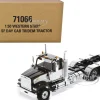 Western Star 4900 SF Tridem Day Cab Truck Tractor Black Transport Series 1/50 Diecast Model Diecast Masters 71066