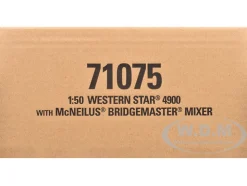 Western Star 4900 with Bridgemaster McNeilus Mixer Blue Metallic