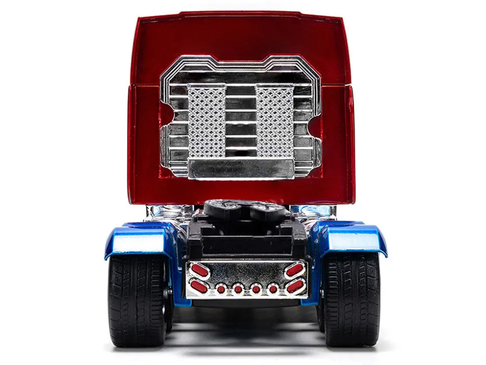 Western Star 57X Truck Tractor "Spider-Man" Blue and Red Metallic "Hollywood Rides" Series 1/24 Diecast Model by Jada