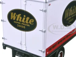 1953 White Super Power 3000 COE Delivery Van 1/34 Diecast Model Car First Gear 10-4084