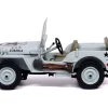 Willys Jeep 1/4-Ton Car Light Blue "United States Navy" 1/43 Diecast Model by Militaria Die Cast