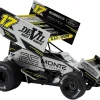 Winged Sprint Car #17 Cory Eliason "Devil Race Karts" Monte Motorsports (2025) 1/18 Diecast Model Car by ACME