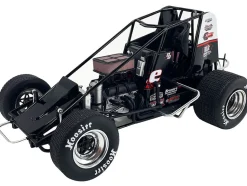Winged Sprint Car #48 Danny Dietrich "Weikert's Livestock Inc." Gary Kauffman Racing (2024) 1/18 Diecast Model Car by ACME