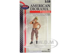 4X4 Mechanic Figure 1 for 1/18 Scale Models American Diorama AD18011