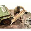 4X4 Mechanic Figure 8 with Board Accessory for 1/18 Scale Models American Diorama AD18018