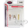 4X4 Mechanics 2 Piece Diecast Figure Set 1 for 1/43 Scale Models American Diorama AD43001