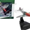 Yakovlev Yak 3 Fighter Aircraft Anton Dmitrievich Yakimenko 150th Guards Fighter Regiment T N 360 USSR Oxford Aviation Series 1/72 Diecast Model Airplane Oxford Diecast AC088