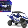 Yamaha YXZ 1000R Triple Cylinder Blue 1/18 Diecast Model New Ray 57813 A