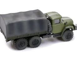 ZIL 131 Cargo Truck Green with White Stripes Ukrainian Ground Forces 1/72 Diecast Model Legion LEG-12064LB