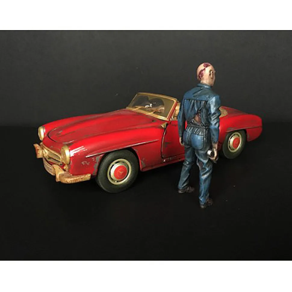 Zombie Mechanic Figurine I for 1/18 Scale Models American Diorama 38197