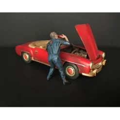 Zombie Mechanic Figurine III for 1/24 Scale Models American Diorama 38299
