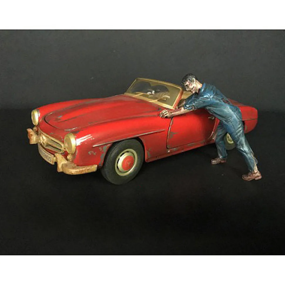 Zombie Mechanic Figurine IV for 1/24 Scale Models American Diorama 38300